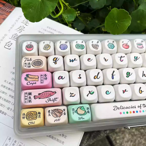 Delicacies of the Song Dynasty Keycap Set