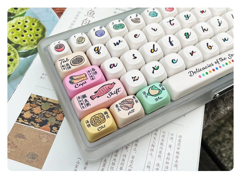 Delicacies of the Song Dynasty Keycap Set