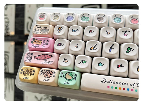 Delicacies of the Song Dynasty Keycap Set