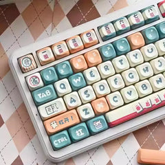 Mahjong Puppy Theme Keycap Set