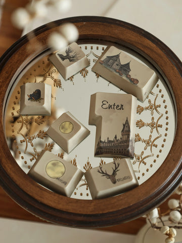 Harry Potter Marauder's Map Theme Keycap Set