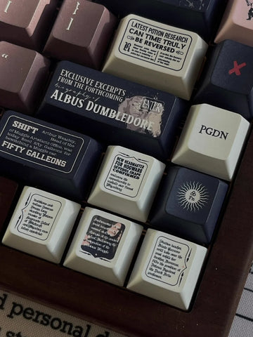 The Daily Prophet | Harry Potter Theme Keycap Set - KeyArtisan®