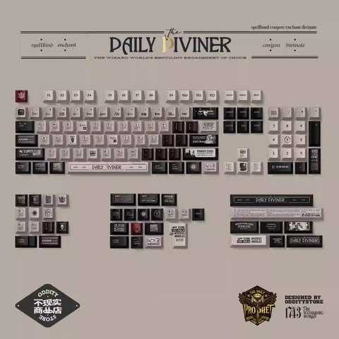 The Daily Prophet | Harry Potter Theme Keycap Set - KeyArtisan®