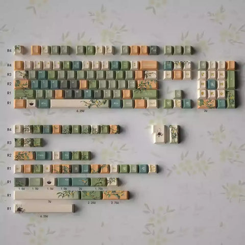 Autumn Garden Theme Keycap Set