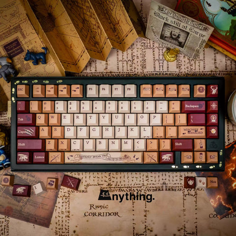 Harry Potter | Marauder’s Map Theme Keycap Set - KeyArtisan®