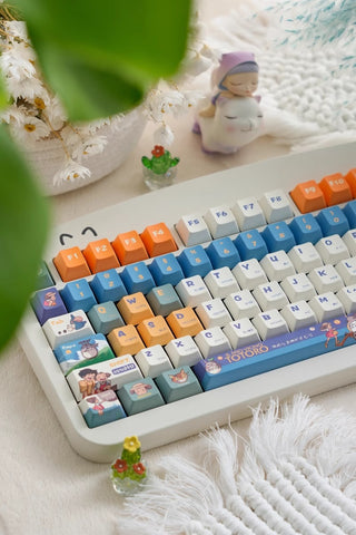 Cute Totoro Theme Studio Ghibli Keycap Set