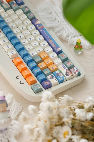Cute Totoro Theme Studio Ghibli Keycap Set