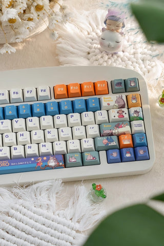 Cute Totoro Theme Studio Ghibli Keycap Set