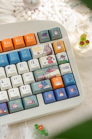 Cute Totoro Theme Studio Ghibli Keycap Set