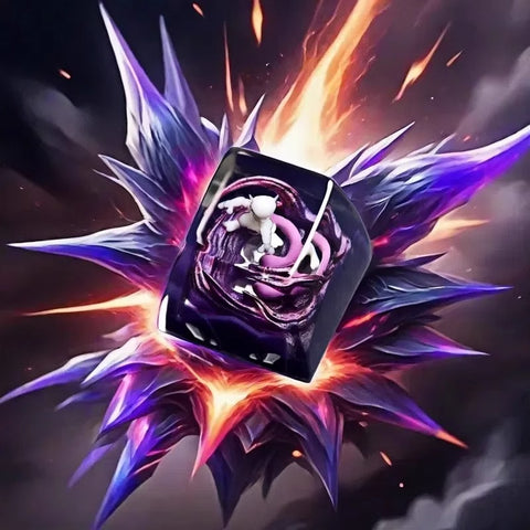 Cute Pokemon Anime Artisan Resin Keycap