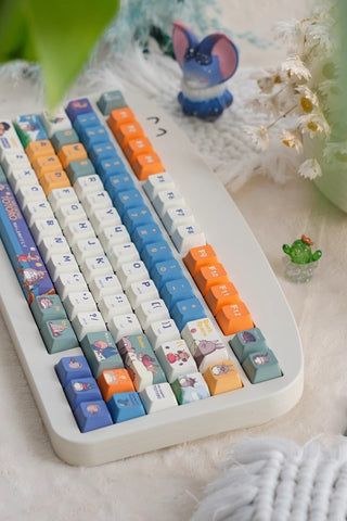 Cute Totoro Theme Studio Ghibli Keycap Set