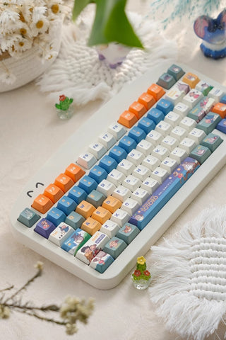 Cute Totoro Theme Studio Ghibli Keycap Set