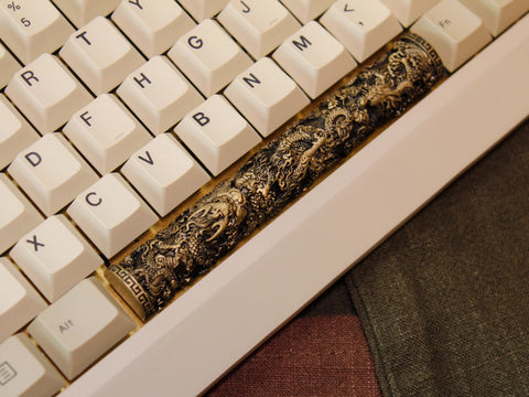 Dragon Pillar Artisan Resin Spacebar - KeyArtisan®
