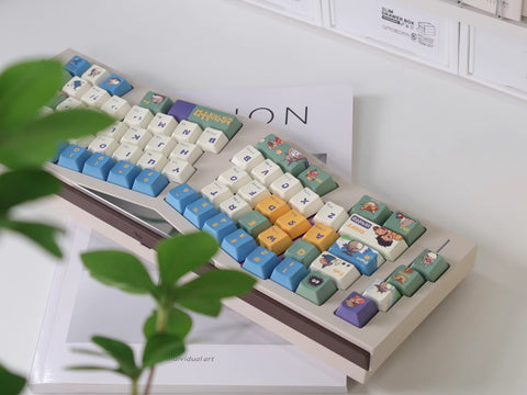 Cute Totoro Theme Studio Ghibli Keycap Set
