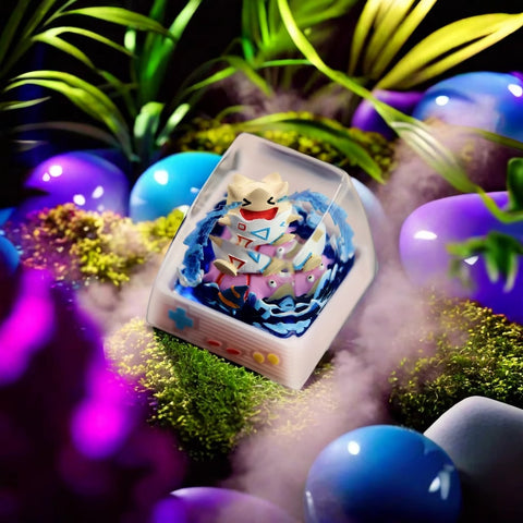 Cute Pokemon Anime Artisan Resin Keycap