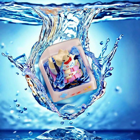Cute Pokemon Anime Artisan Resin Keycap