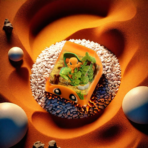 Cute Pokemon Anime Artisan Resin Keycap