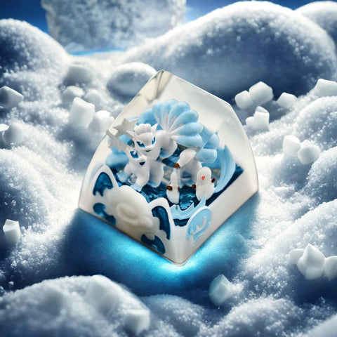 Cute Pokemon Anime Artisan Resin Keycap