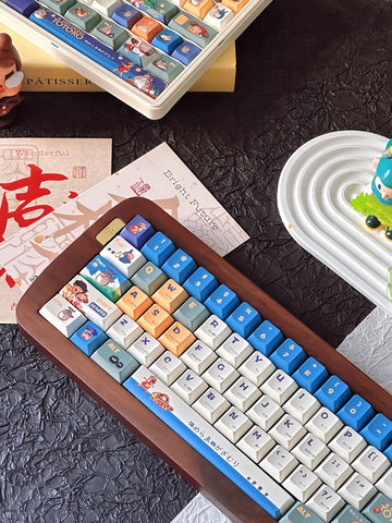 Cute Totoro Theme Studio Ghibli Keycap Set