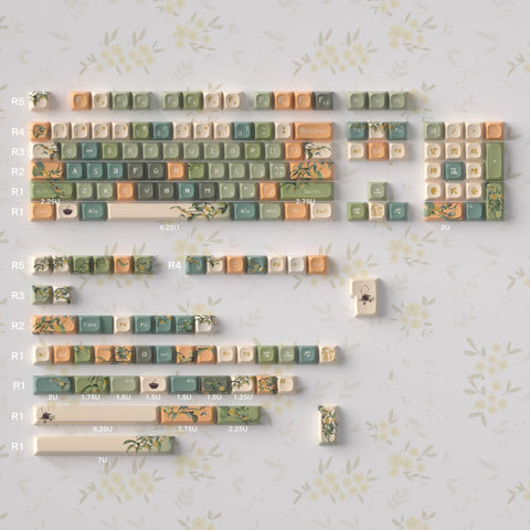 Autumn Garden Theme Keycap Set