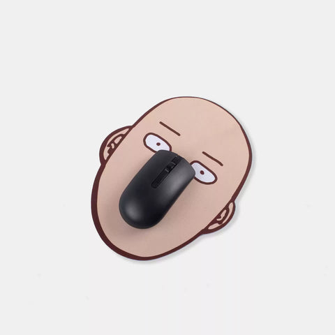 我趣！无聊了给鼠标配上个表情！一拳超人埼玉老师鼠标垫