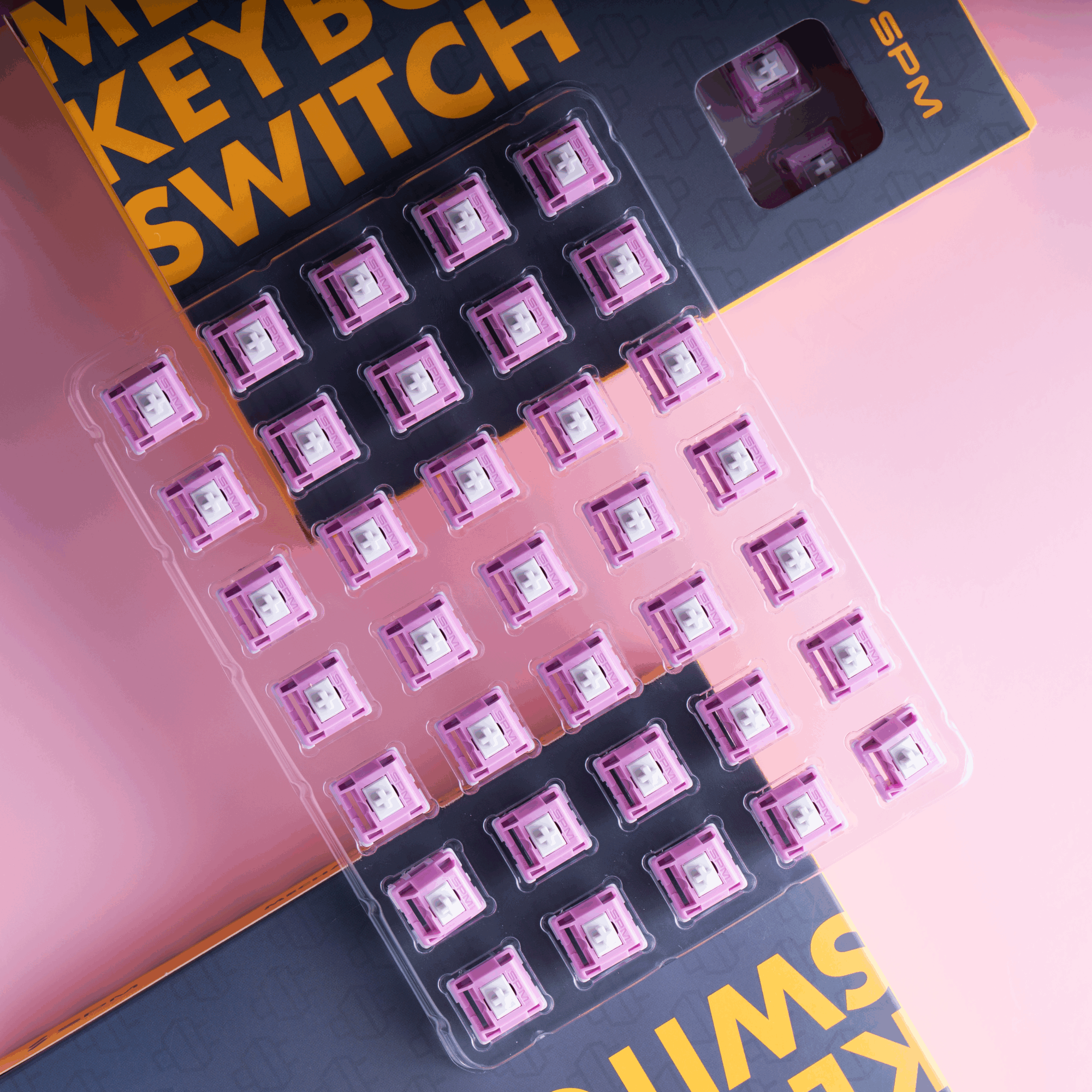 SOULCAT&SPM木橙轴R3响 HMX顺滑42g声优线性性轴HIFI客制化键盘