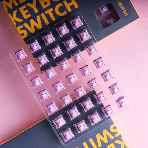 SOULCAT&SPM木橙轴R3响 HMX顺滑42g声优线性性轴HIFI客制化键盘
