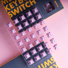 SOULCAT&SPM木橙轴R3响 HMX顺滑42g声优线性性轴HIFI客制化键盘