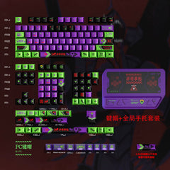 PIIFOX Eva Unit-01 Metallic Style Keycap Set