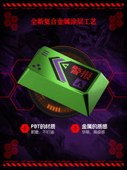 PIIFOX Eva Unit-01 Metallic Style Keycap Set
