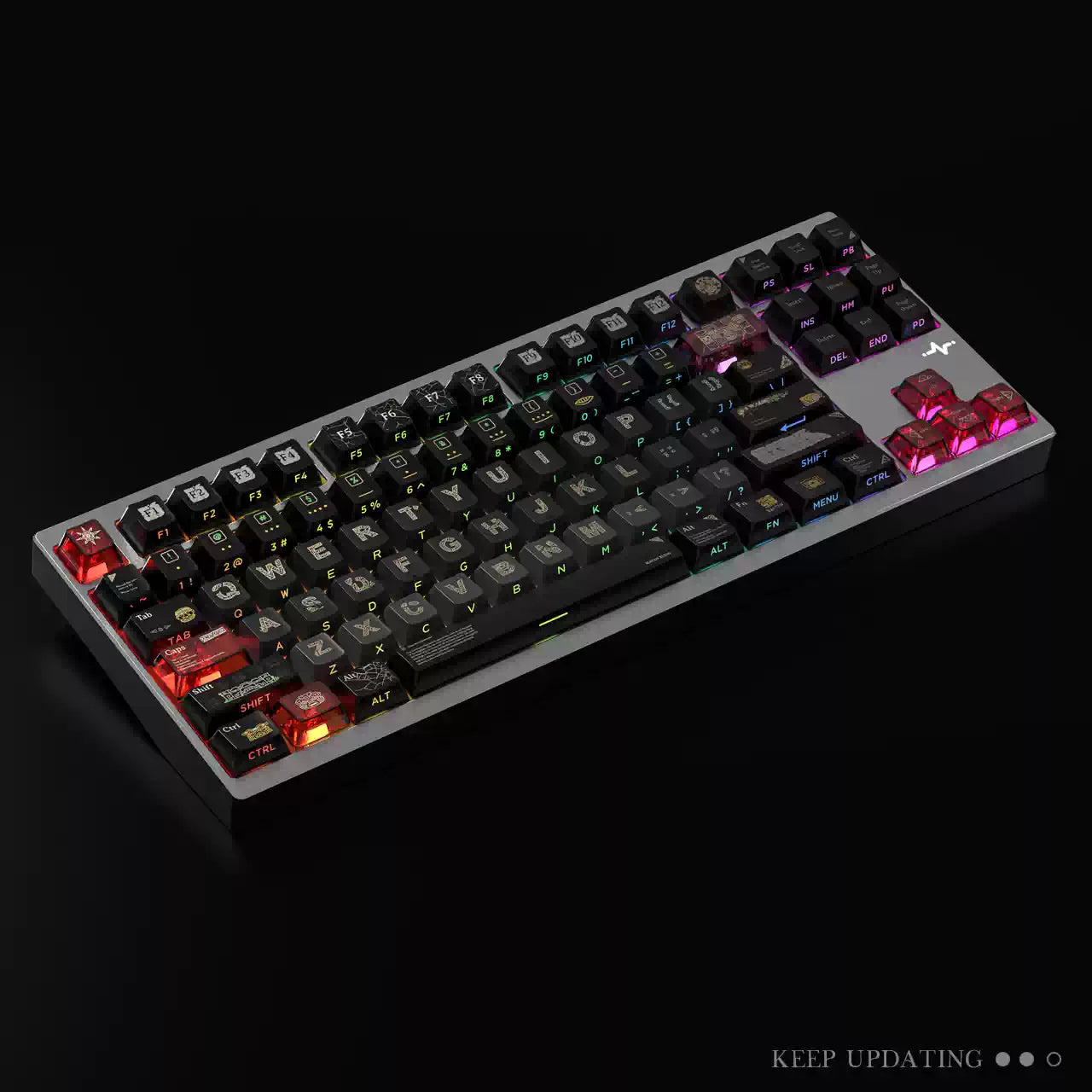 Cool Maya Aztec Theme Backlit Keycap Set for Mechanical Keyboard