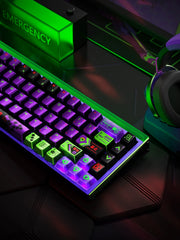 PIIFOX Eva Unit-01 Metallic Style Keycap Set