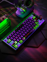 PIIFOX Eva Unit-01 Metallic Style Keycap Set