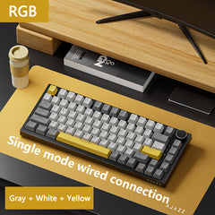 AJAZZ AK820 Pro Keyboard, Flying Fish Switch, Tri-mode Connectivity,DIY