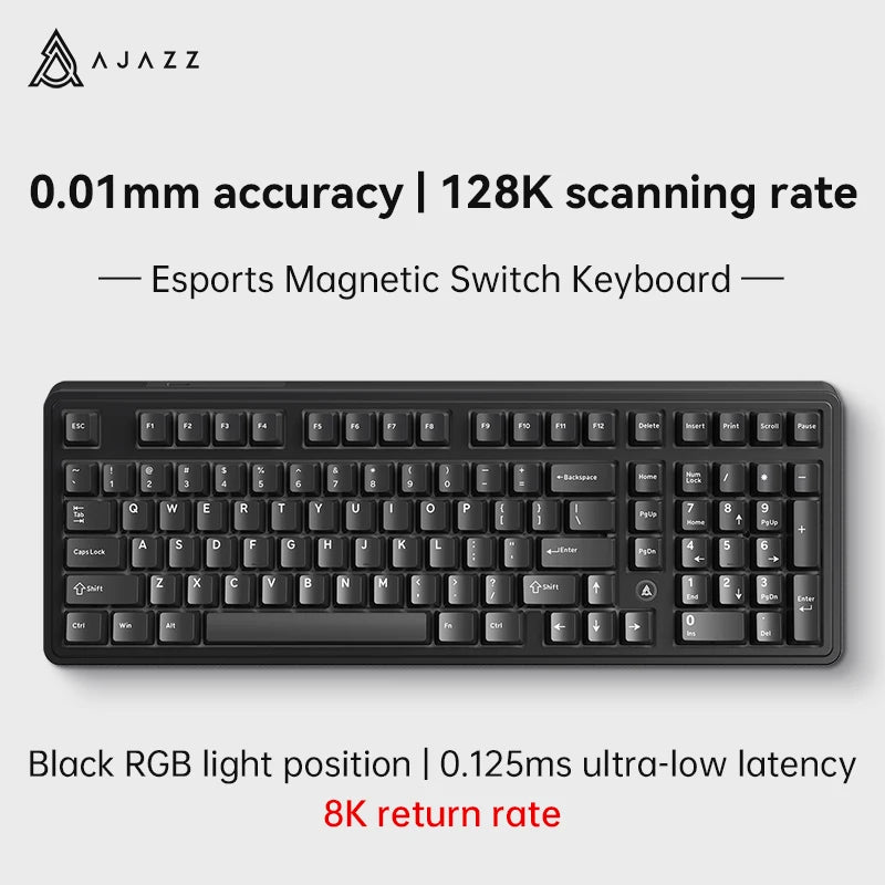 AJAZZ AK980 MAX HE Wired Keyboard