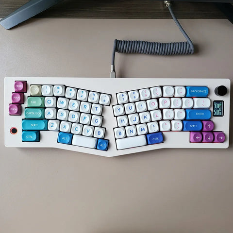 Fantasy Moa Profile Pbt Keycaps 7u Alice Split Space Keys ISO Layout Korean German Spanish Arabic French Brazil Abnt2 Key Caps