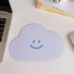 Kawaii Happy Cloud Mouse Pad