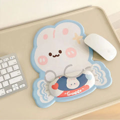 Sweet Bunny Mouse Pad and Wrist Support