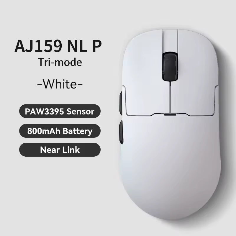 AJAZZ AJ159 APEX/AJ159PRO Wireless Gamer Mouse with RGB Magnetic Charging Base Lightweight AJ159P Gaming Mouse for PC Laptop