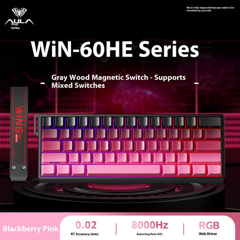 AULA WIN60 HE Series 60% Mechanical Keyboard