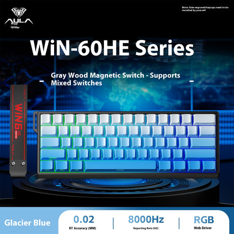 AULA WIN60 HE Series 60% Mechanical Keyboard