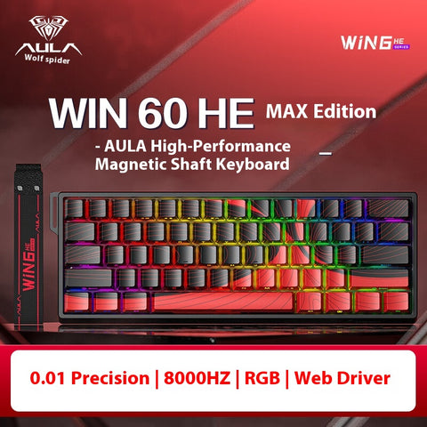 AULA WIN60 HE Series 60% Mechanical Keyboard