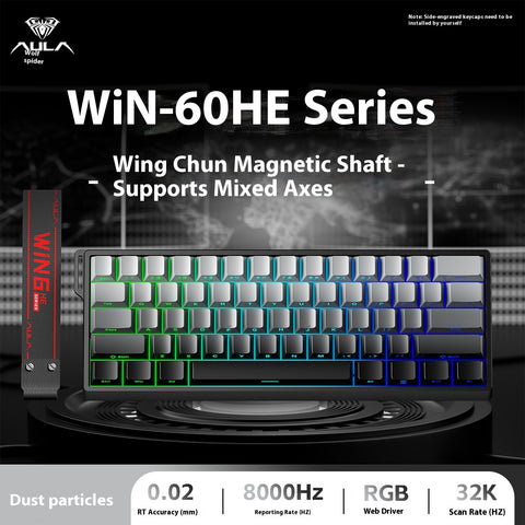 AULA WIN60 HE Series 60% Mechanical Keyboard