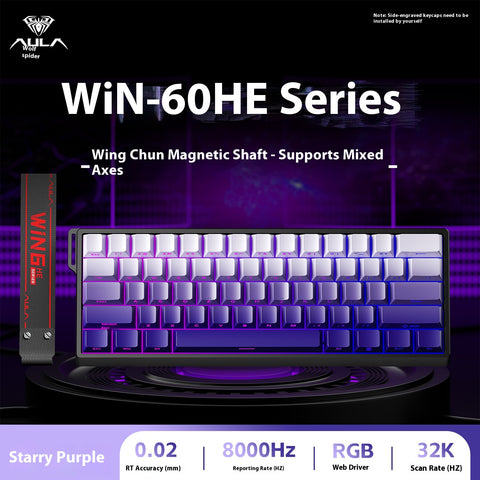 AULA WIN60 HE Series 60% Mechanical Keyboard