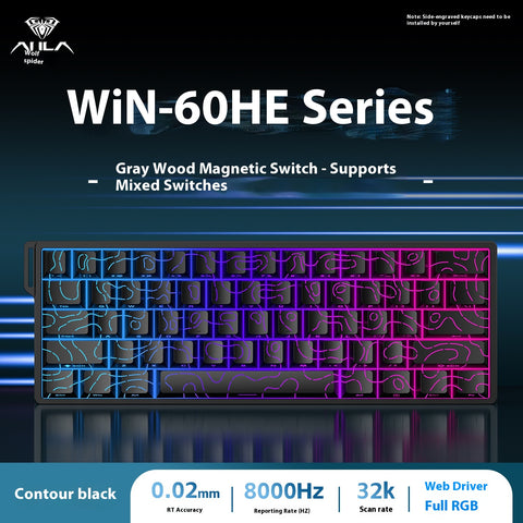 AULA WIN60 HE Series 60% Mechanical Keyboard
