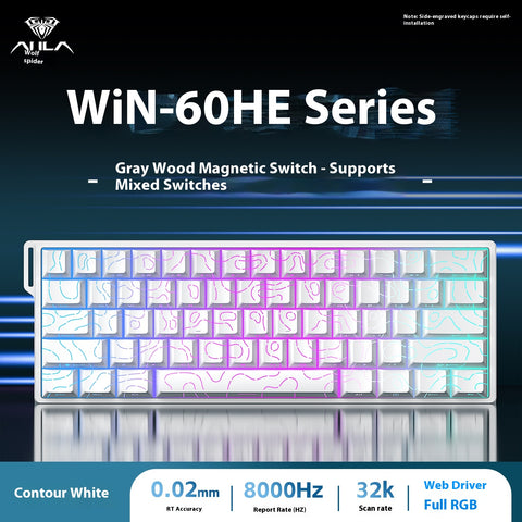 AULA WIN60 HE Series 60% Mechanical Keyboard