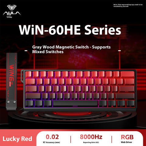 AULA WIN60 HE Series 60% Mechanical Keyboard
