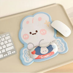 Sweet Bunny Mouse Pad and Wrist Support