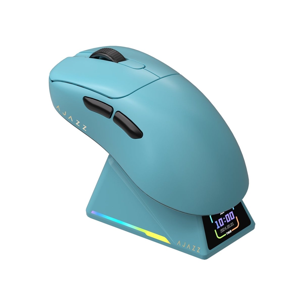 あっきー AJAZZ AJ179 Apex Gaming Wireless Mouse PAW3395 with RGB Charging