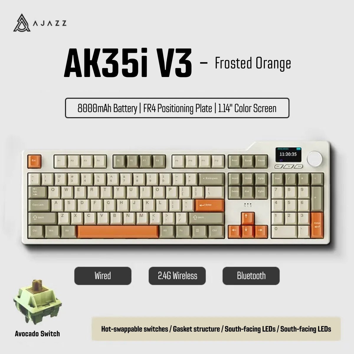 AJAZZ AK35I V3 Series Mechanical Keyboard - KeyArtisan